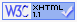 Abre nueva ventana: Logo de validación de XHTML 1.0 Transitional