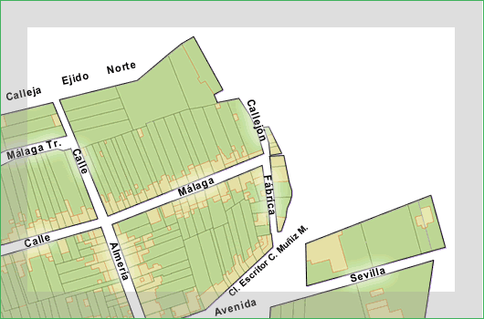 Sección a3 del Plano de Rosal de la Frontera