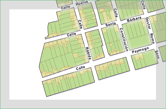 Sección d2 del Plano de Rosal de la Frontera