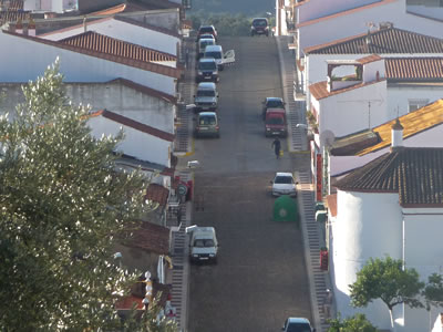 Vista de la calle o plaza