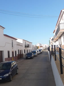 Vista de la calle o plaza