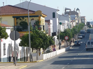 Vista de la calle o plaza